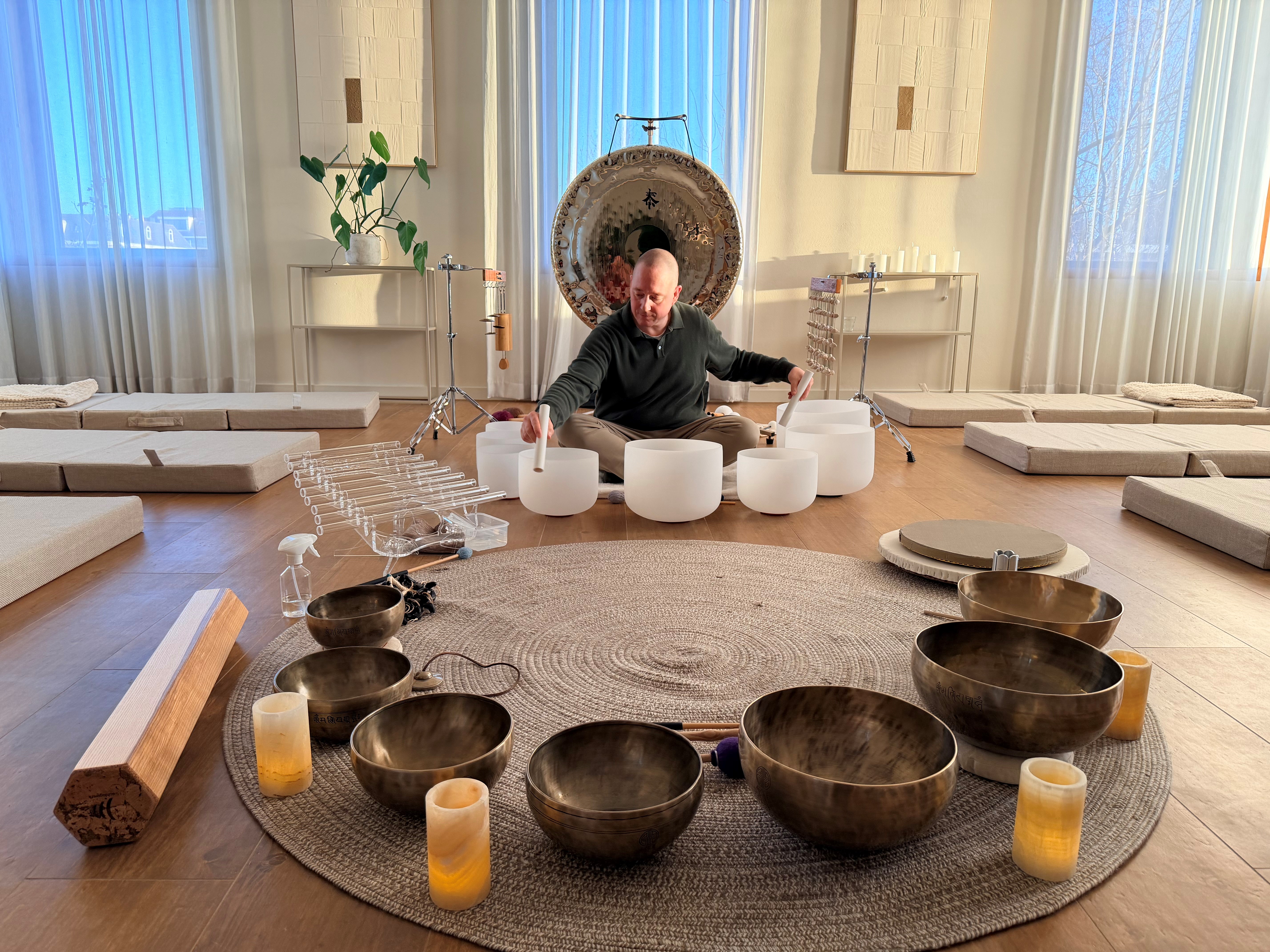 Klankschaalsessie